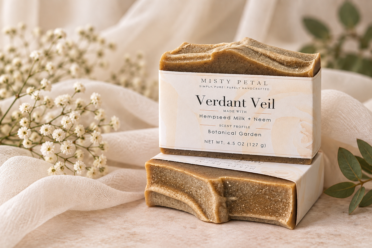 Verdant Veil | Hempseed Milk + Neem Soap