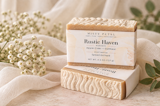 Rustic Haven | Apple Cider + Oatmeal Soap