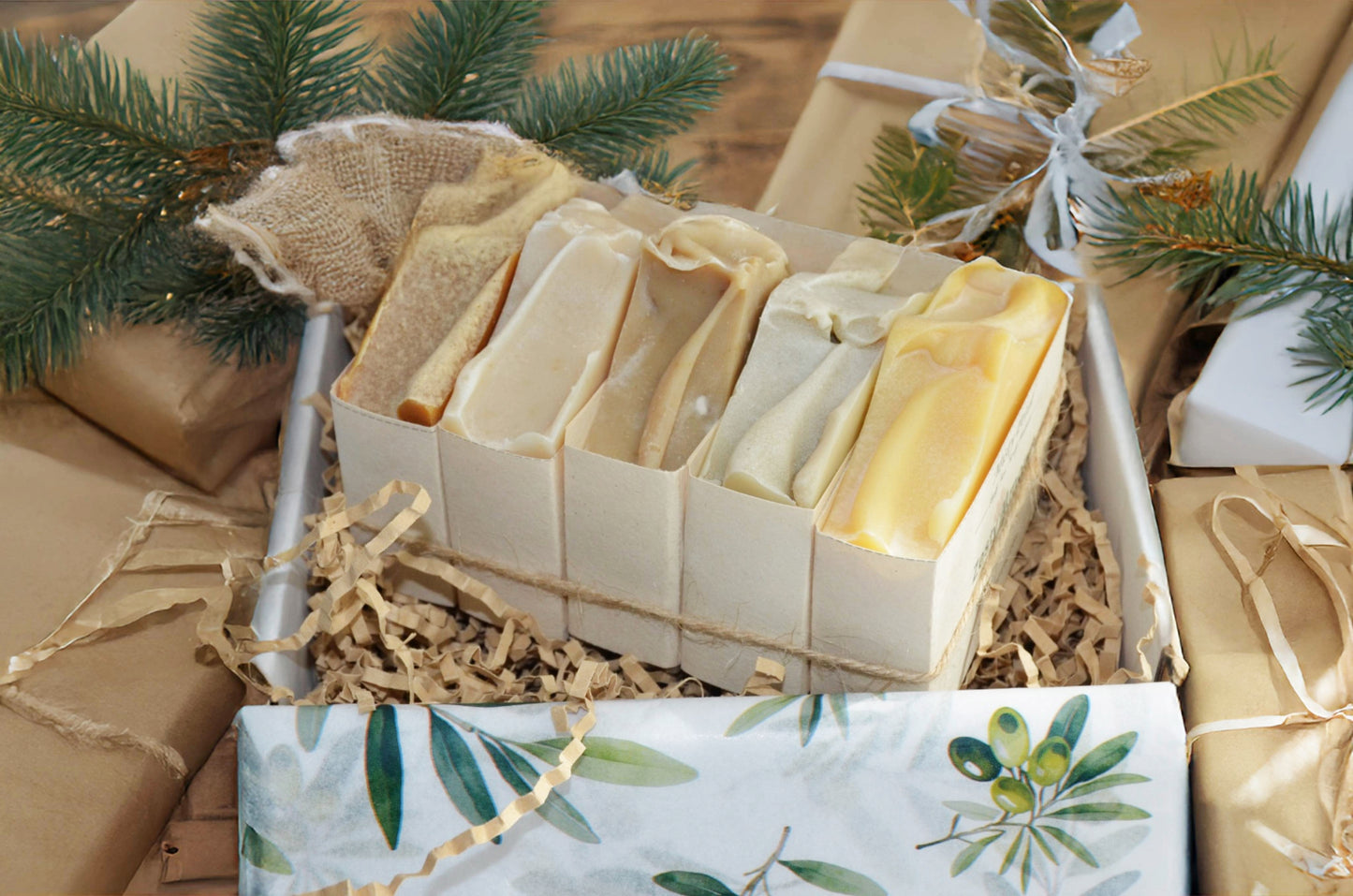Gift Set C (5 Bar Soaps)
