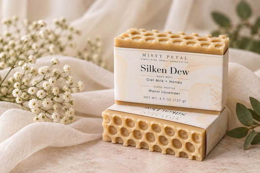 Silken Dew | Oat Milk + Honey Soap